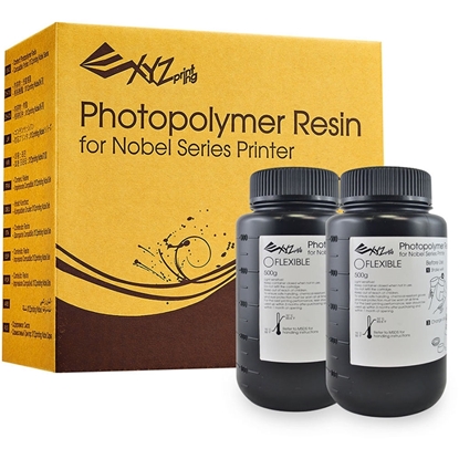 Εικόνα της XYZprinting Flexible SLA Resin - Semi Transparent ( 2x500gr )