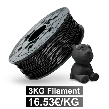 Εικόνα της XYZprinting ABS 3kg - Black